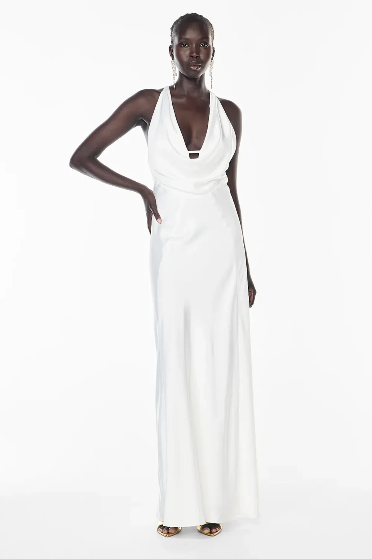 Manning Cartell Charmed Cowl Slip Dress Size 12 for rent on The Volte - main image