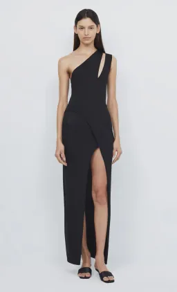 Bec & Bridge Mira Asym Knit Maxi Dress Size L for rent on The Volte - image 1