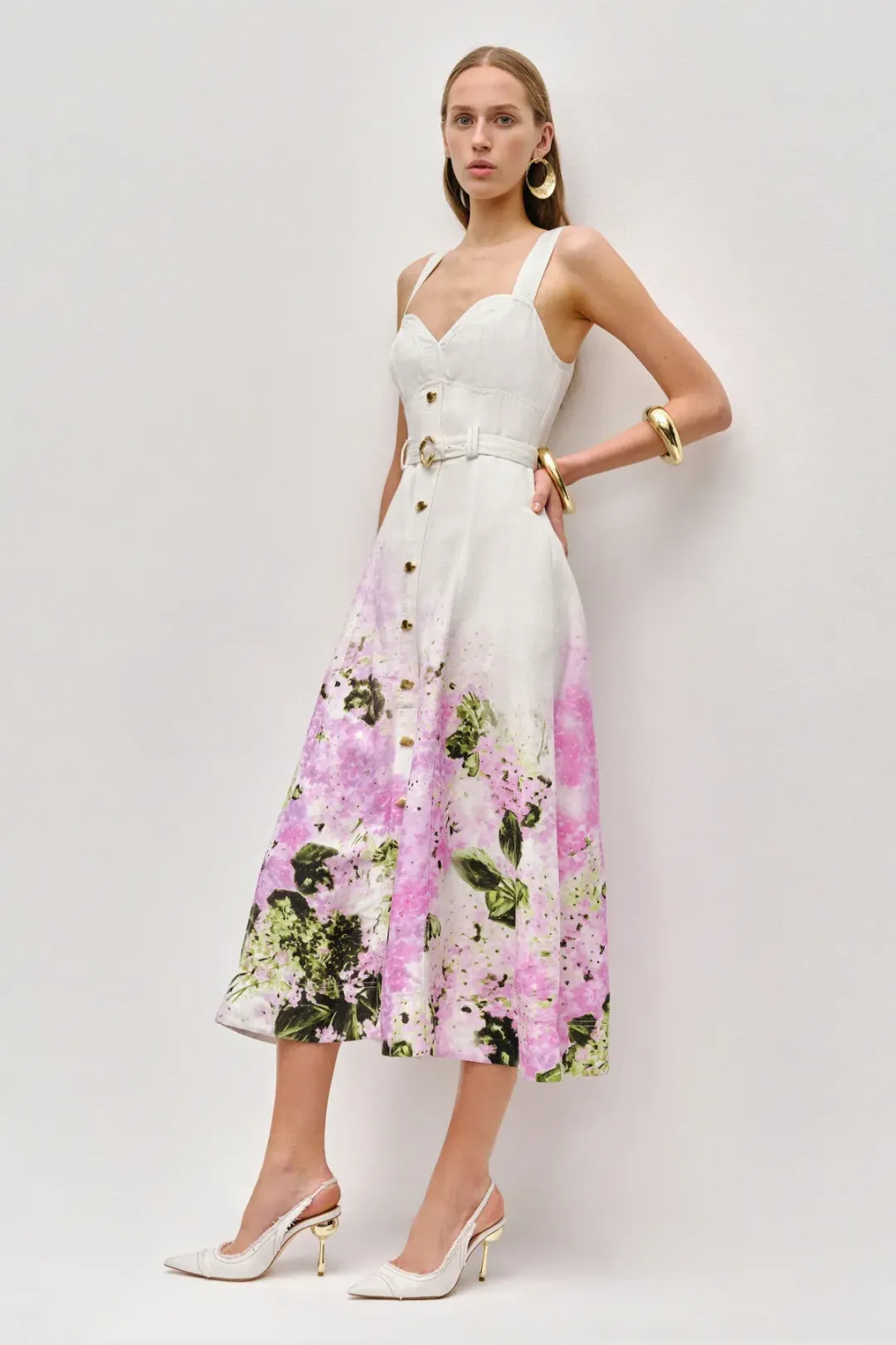 AJE EARTHA MIDI DRESS (Size 14) for rent on The Volte - main image
