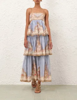 Zimmermann Daylight Tiered Maxi Dress Size 0 / 6-8 for rent on The Volte - image 1