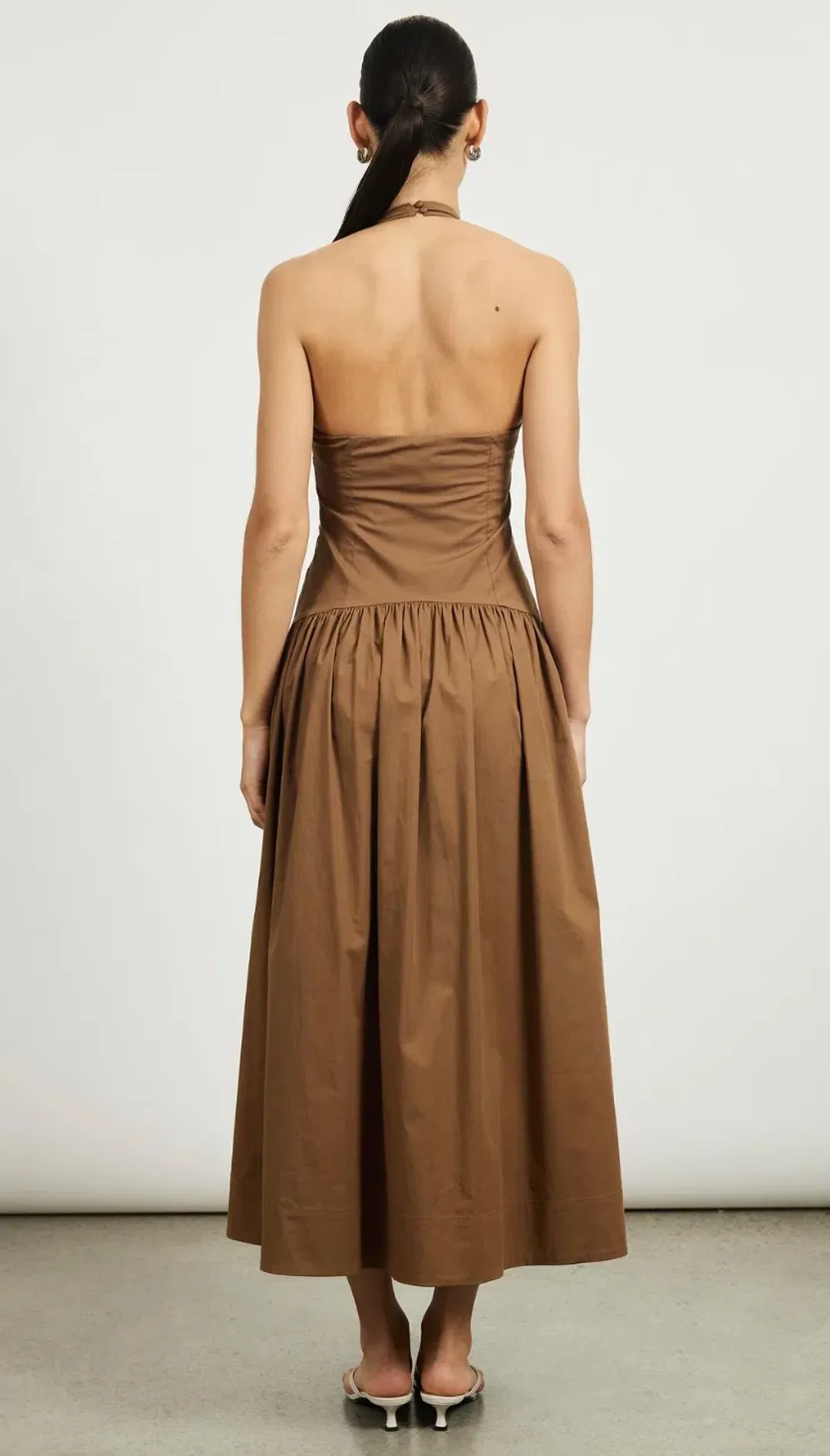Lover Lucy Halter Neck Midi Dress Size 16 for rent on The Volte - main image