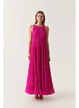 Aje Rosewood Ruched Maxi Dress for rent on The Volte - image 1