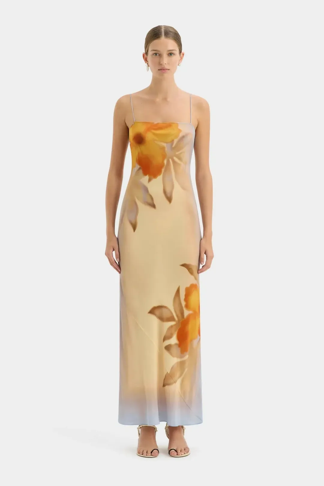 Sir the Label Serene Slip Dress for rent on The Volte - main image