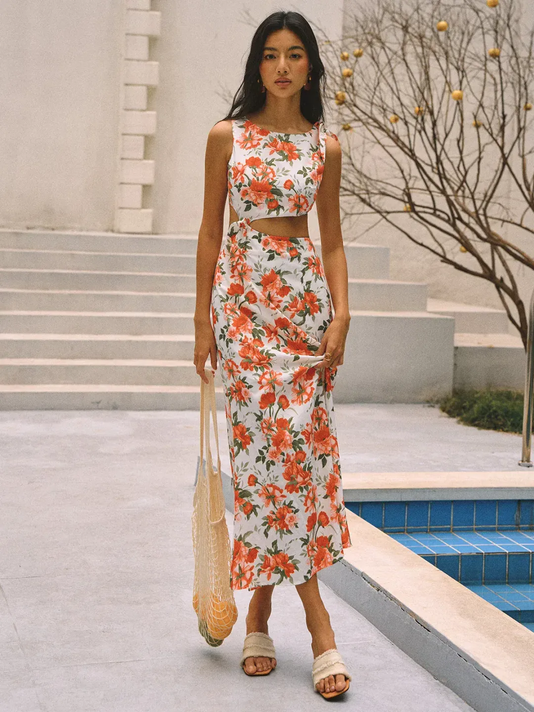 House of Sienna Eliana Midi Dress Size AU 8 / Small for rent on The Volte - main image