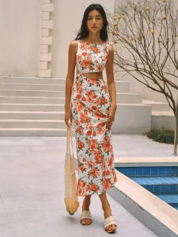 House of Sienna Eliana Midi Dress Size AU 8 / Small for rent on The Volte - image 1