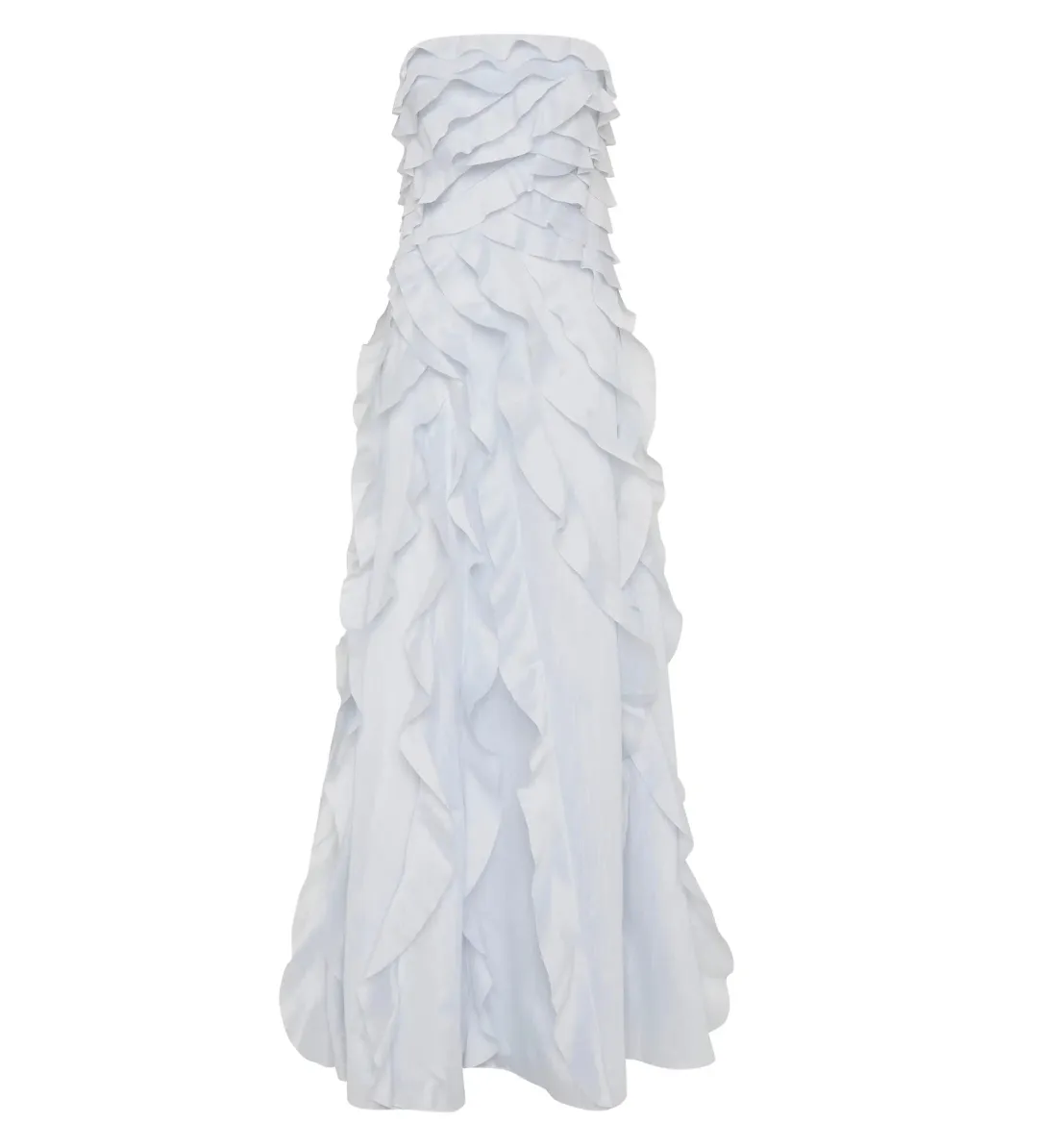 Aje Allairie Maxi Dress Gown in Blue Size AU 8 for rent on The Volte - main image
