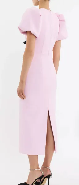 Rebecca Vallance Nemy Midi Dress Pink Size 12 for rent on The Volte - image 2