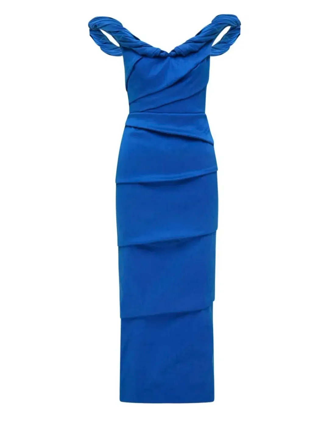 Rachel Gilbert Asha Dress Blue 3/AU12 for rent on The Volte - main image