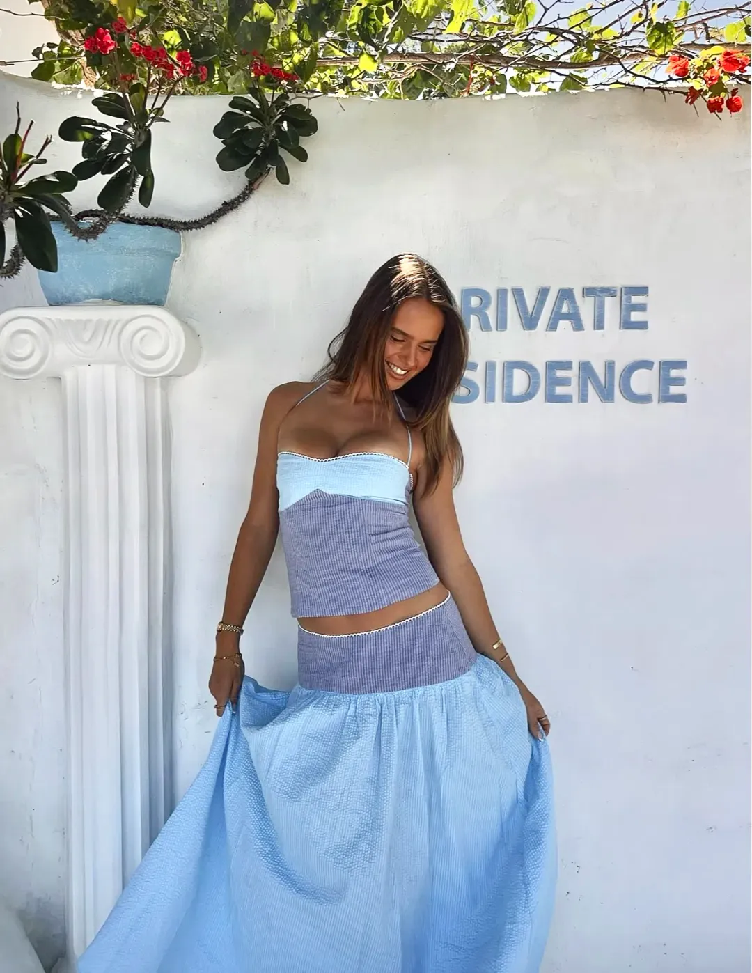 I am Delilah Adeline Set Blue size 6 for rent on The Volte - main image