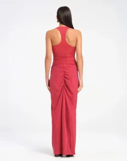 Benni Jade Maxi Dress Red size 8 for rent on The Volte - image 2