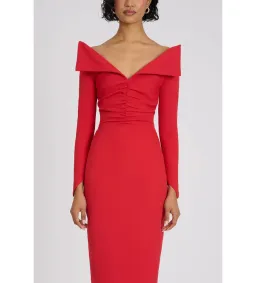 Eliya The Label Delsa Maxi Dress Red Size M AU 10 for rent on The Volte - image 6