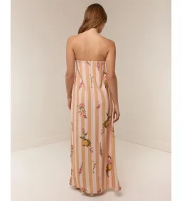 Palm Noosa Alessia Maxi Dress in Citrus Stripe Size AU10 for rent on The Volte - image 3