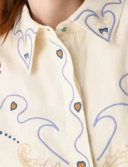 Antipodean Matchmakers Yoke Shirt Dress for rent on The Volte - image 5