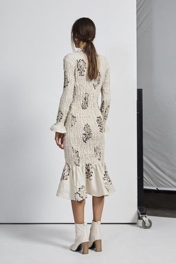 Sir The Label Aster Long Sleeve Midi Dress Print Size AU 6 for rent on The Volte - image 3