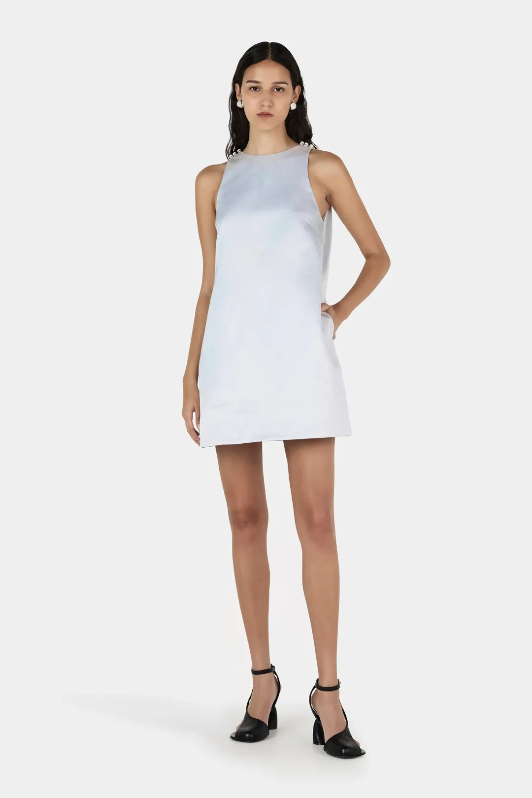 Hansen And Gretel Solstice Mini Dress Glacier Blue Size 8 for rent on The Volte - main image