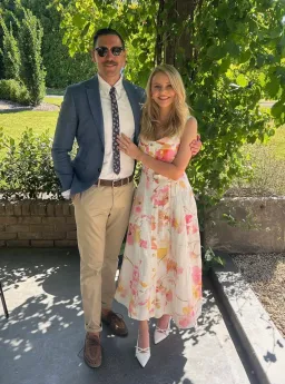 Zarie floral midi dress AJE for rent on The Volte - image 2