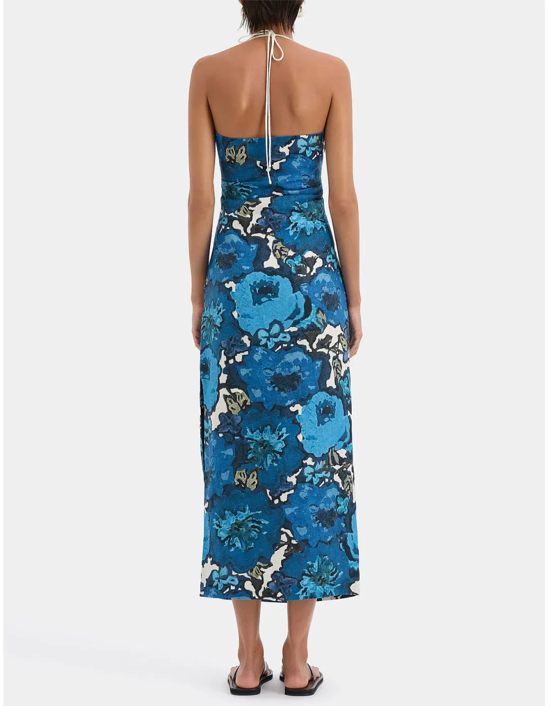 Sir The Label Camellia Midi Dress size 4 / 14 for rent on The Volte - main image
