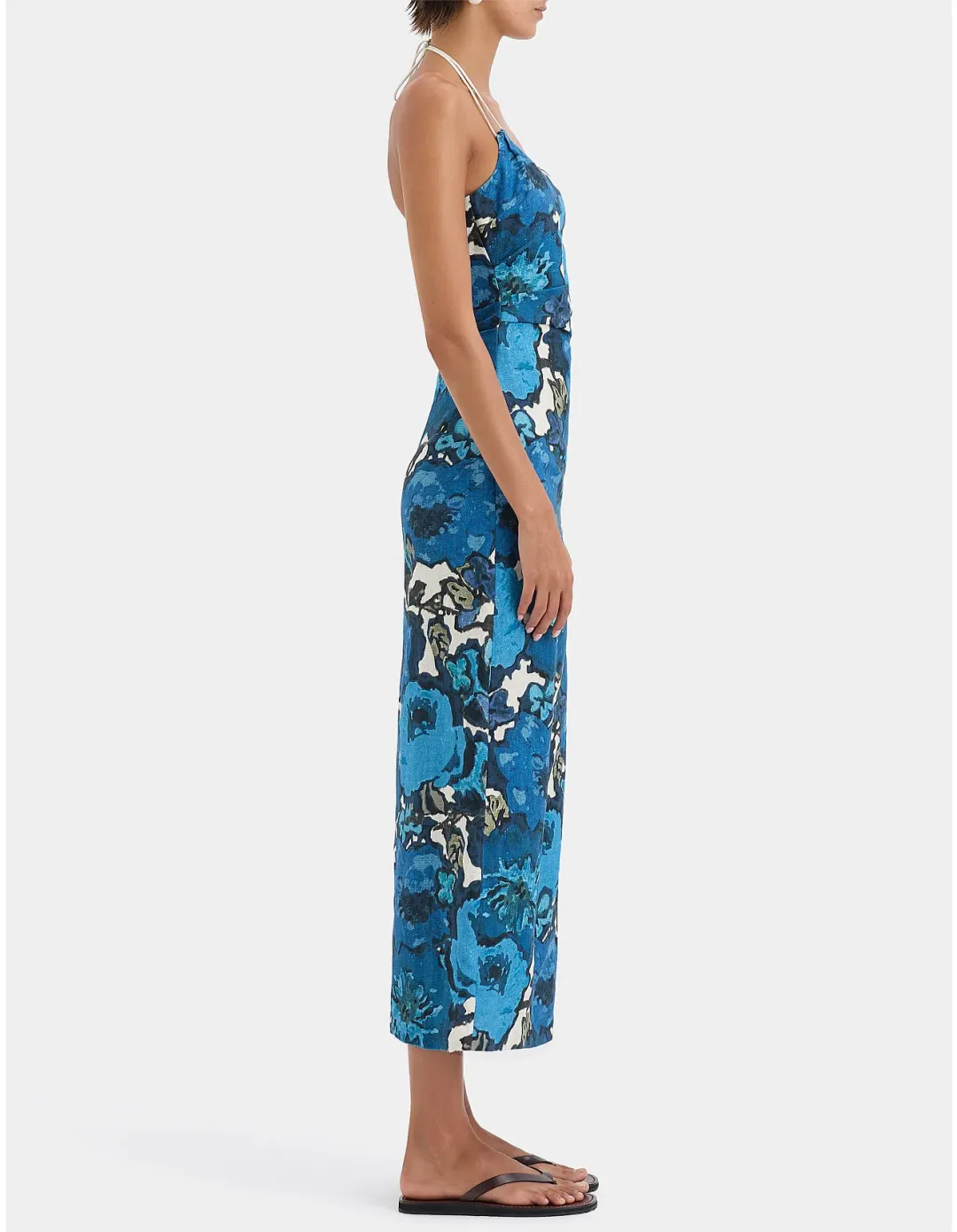 Sir The Label Camellia Midi Dress size 4 / 14 for rent on The Volte - main image