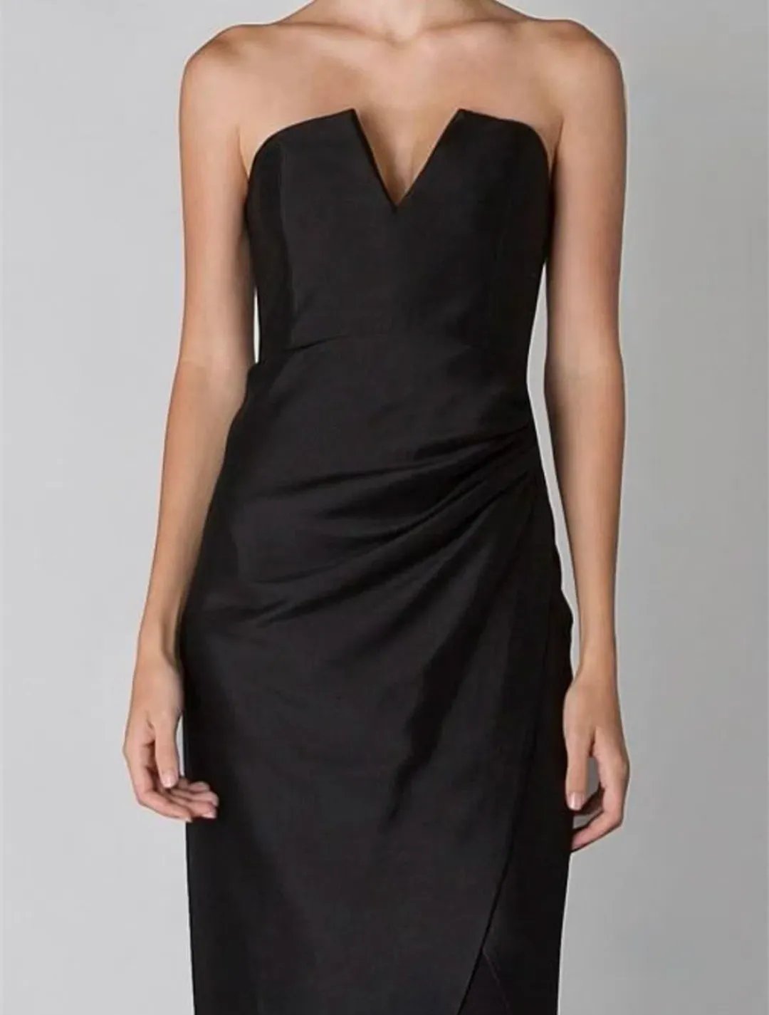 Bianca Spender Phantasm Dress Black Size 6 for rent on The Volte - main image