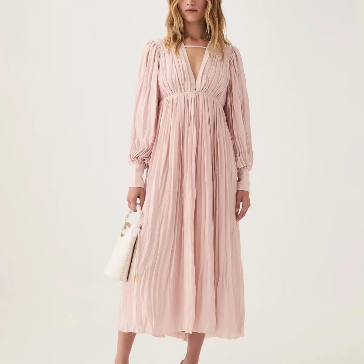 Aje Catalyst Midi Dress size 10 for rent on The Volte - main image