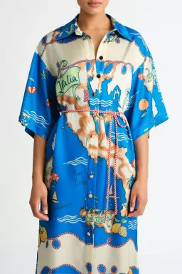 Sheike Isla Shirt dress size 8 for rent on The Volte - image 4