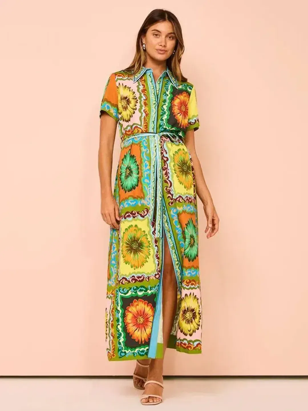 Alemais Disco Daisy Dress size 10 Midi Maxi Dress for rent on The Volte - main image