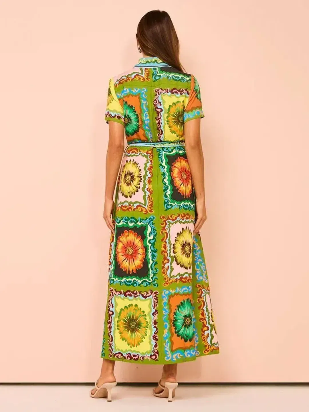 Alemais Disco Daisy Dress size 10 Midi Maxi Dress for rent on The Volte - main image