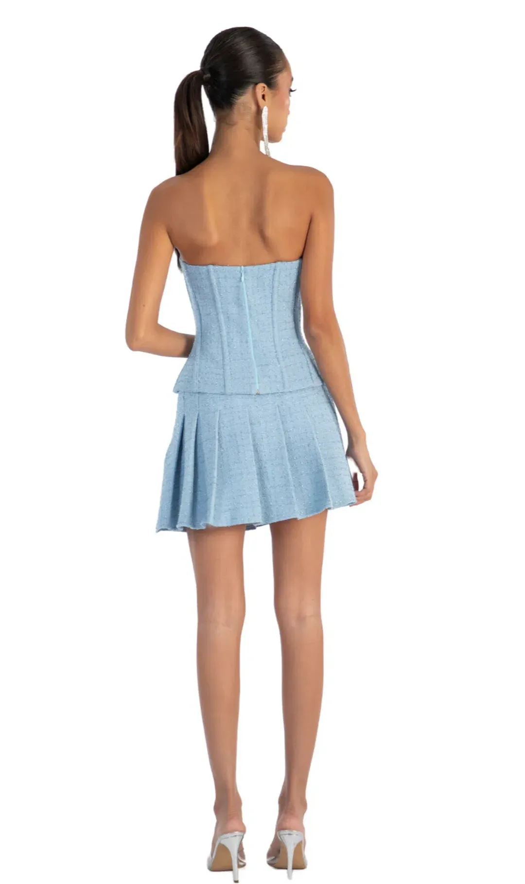 TheConcept - Liliana Set - Sky Blue - Size 8/Small for rent on The Volte - main image