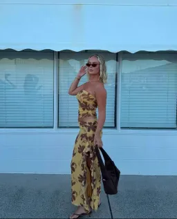 BENNI Bindi Maxi Dress Size 12 for rent on The Volte - image 3