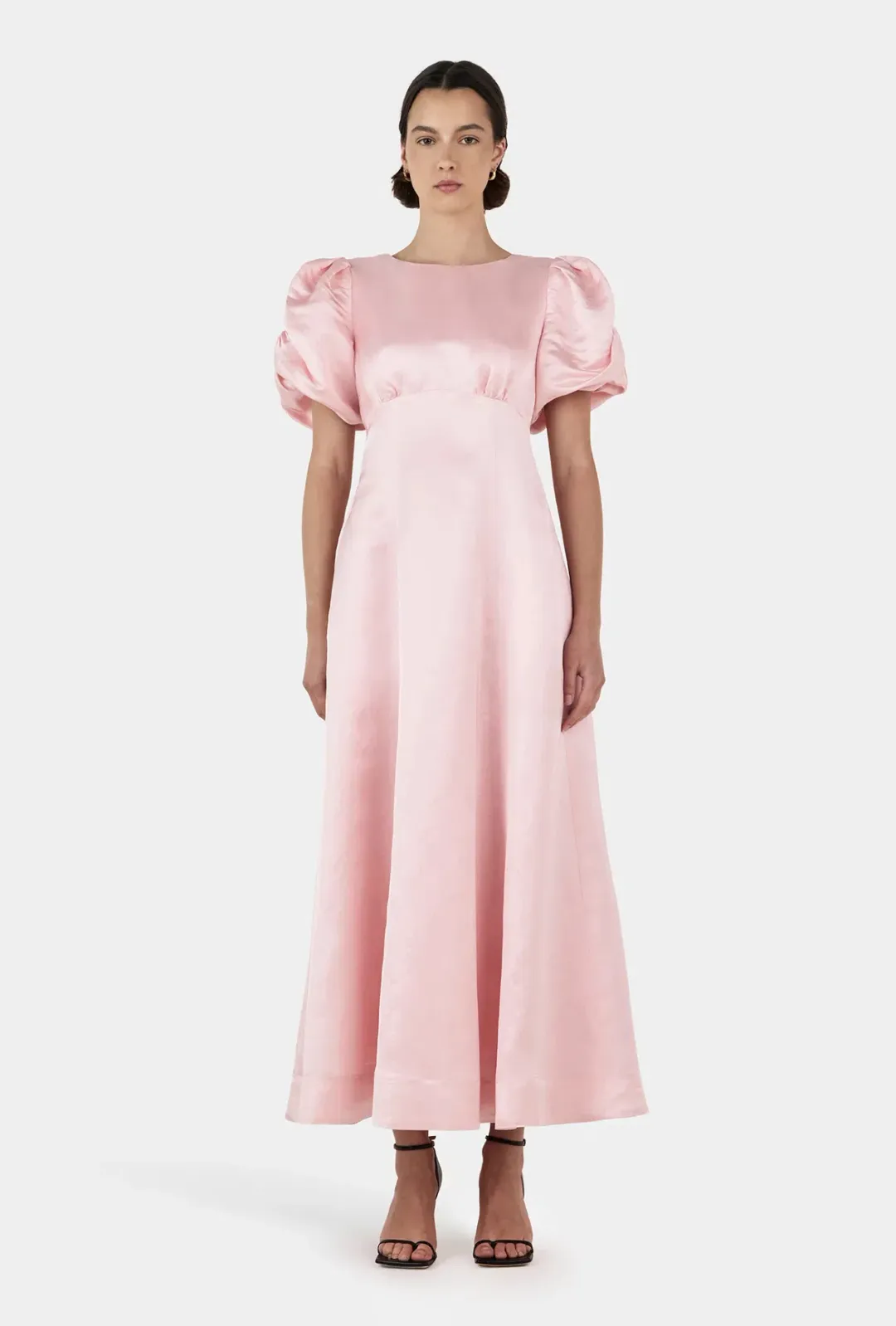 Hansen & Gretel Selena Maxi Dress Soft Pink for rent on The Volte - main image