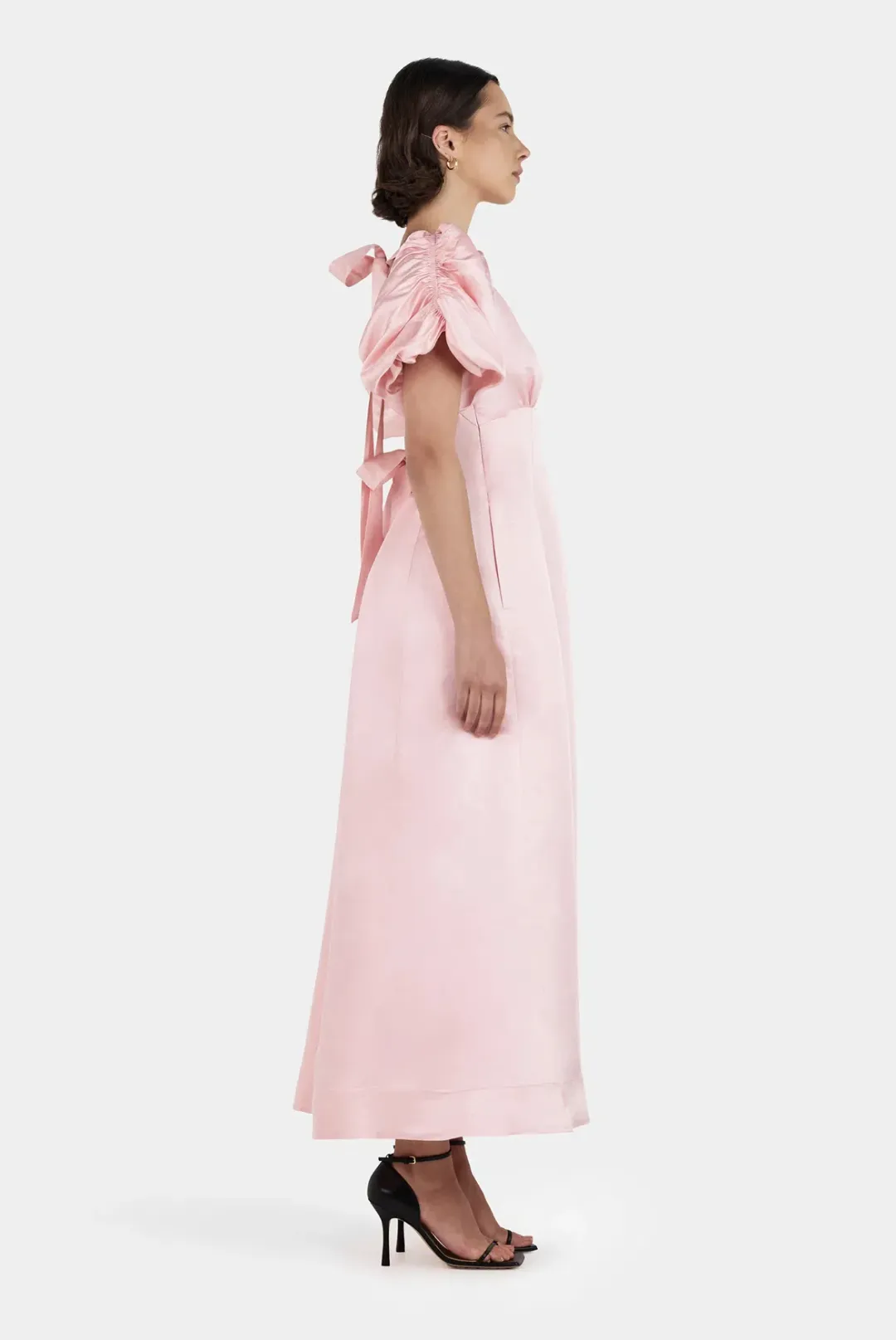 Hansen & Gretel Selena Maxi Dress Soft Pink for rent on The Volte - main image