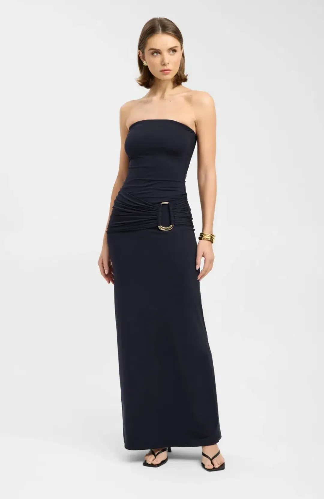 KOOKAI Torin Trim Maxi Dress Size 8 for rent on The Volte - main image