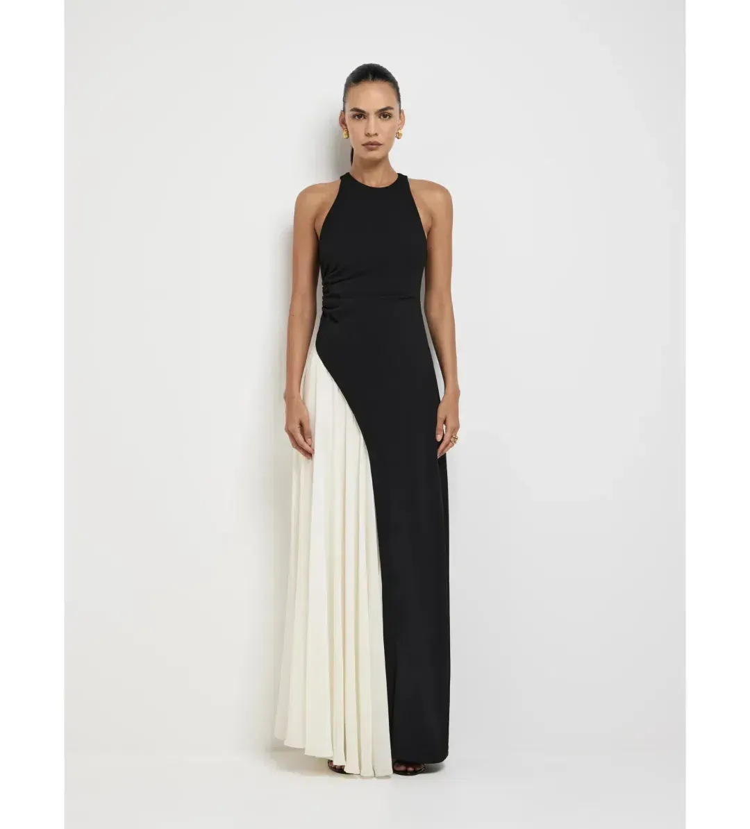 Sheike Bianca Dress size 12 Black/White for rent on The Volte - main image