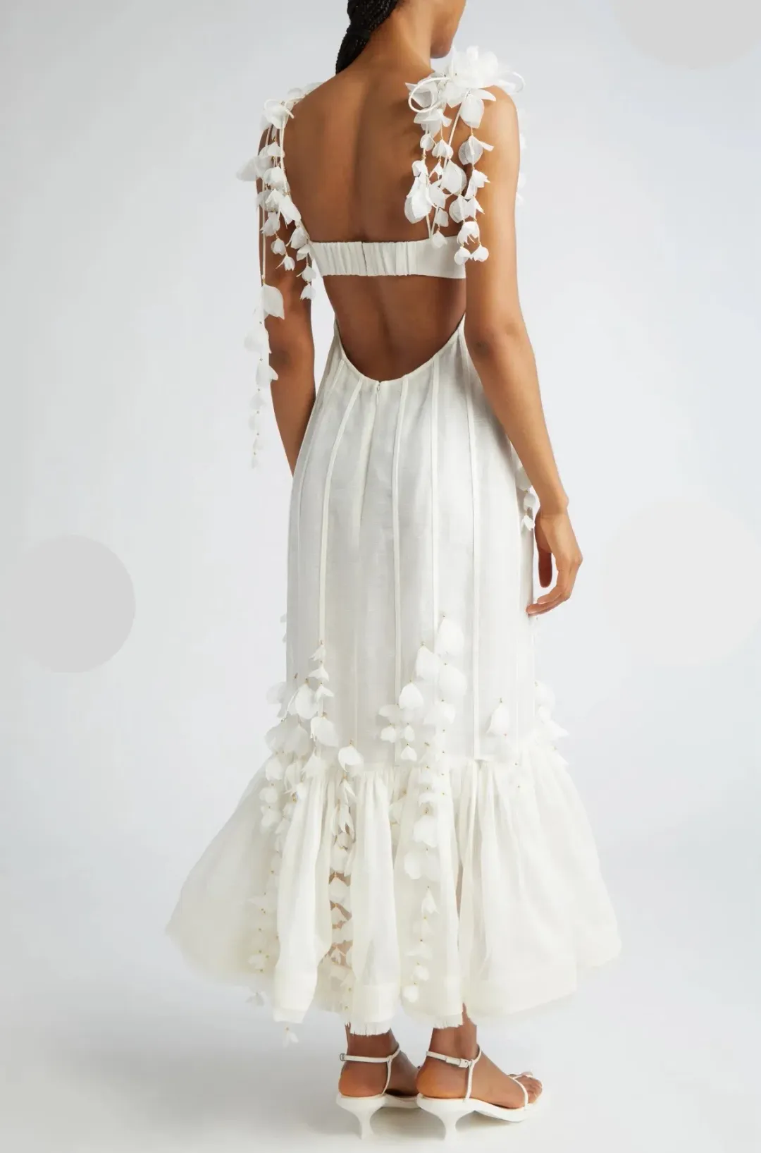 Zimmermann Botanica Petal Mermaid Gown Size 0 for rent on The Volte - main image