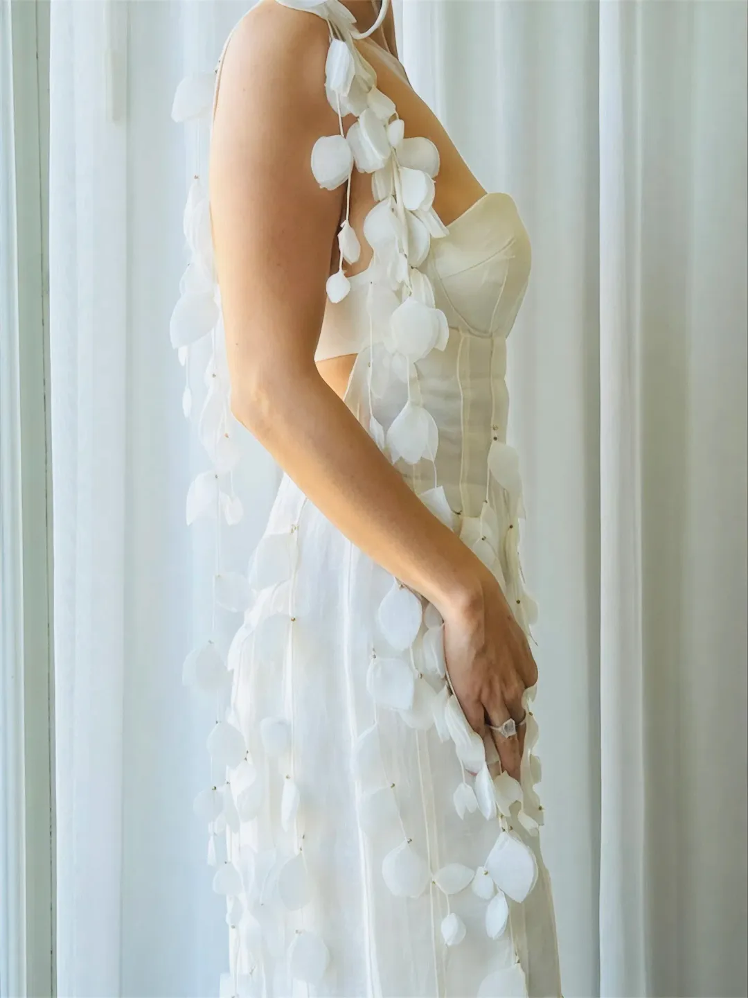 Zimmermann Botanica Petal Mermaid Gown Size 0 for rent on The Volte - main image