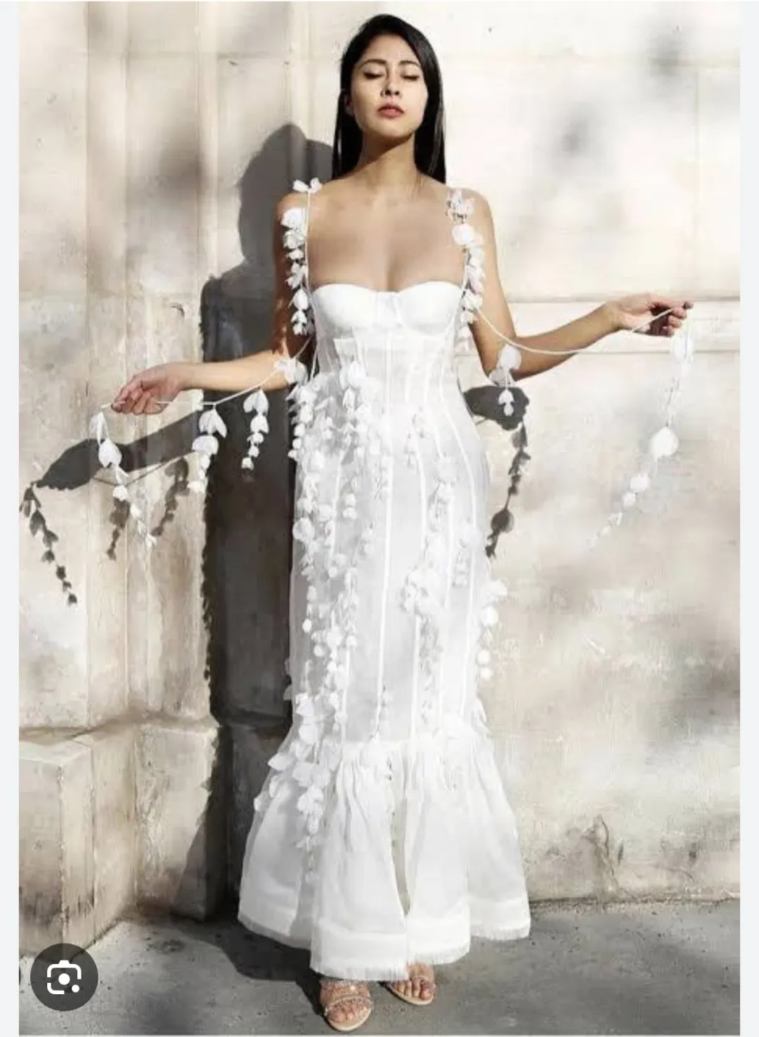 Zimmermann Botanica Petal Mermaid Gown Size 0 for rent on The Volte - main image