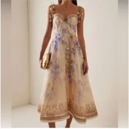 Zimmermann Dawning Corset Picnic Midi Size 0 for rent on The Volte - image 2