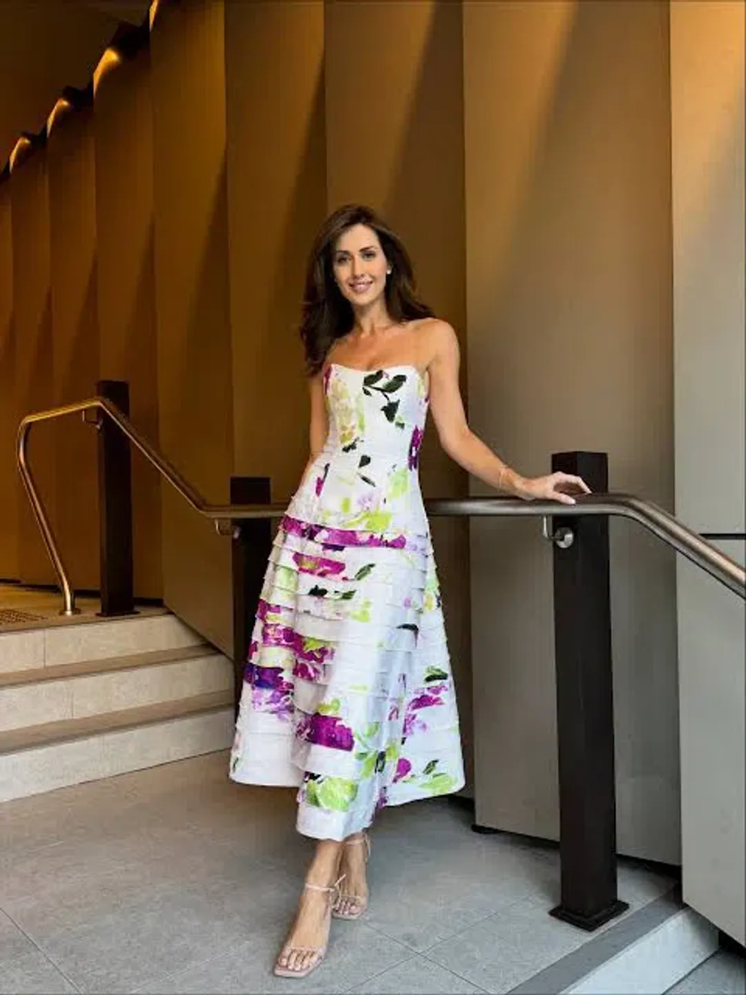 Aje Victoria Gown Dress | Size AU 14  for rent on The Volte - main image