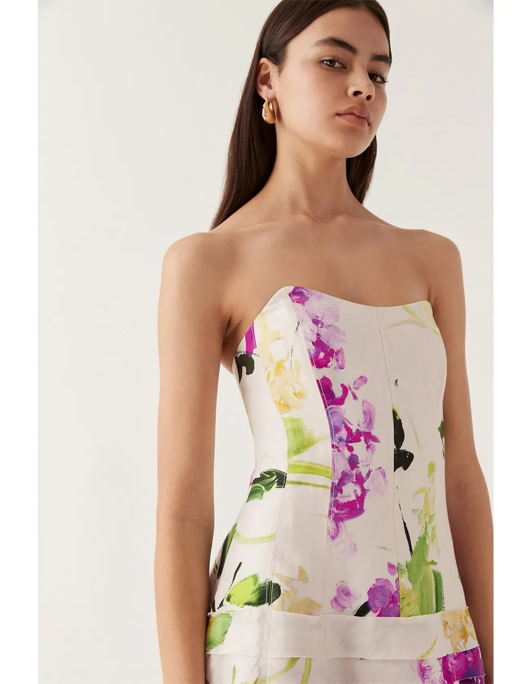 Aje Victoria Gown Dress | Size AU 14  for rent on The Volte - main image