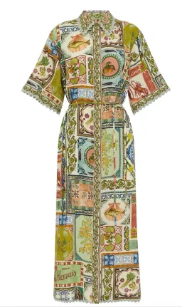 Alemais Tommasina Shirt Dress with pockets Size 12 but fits 14: for rent on The Volte - image 7