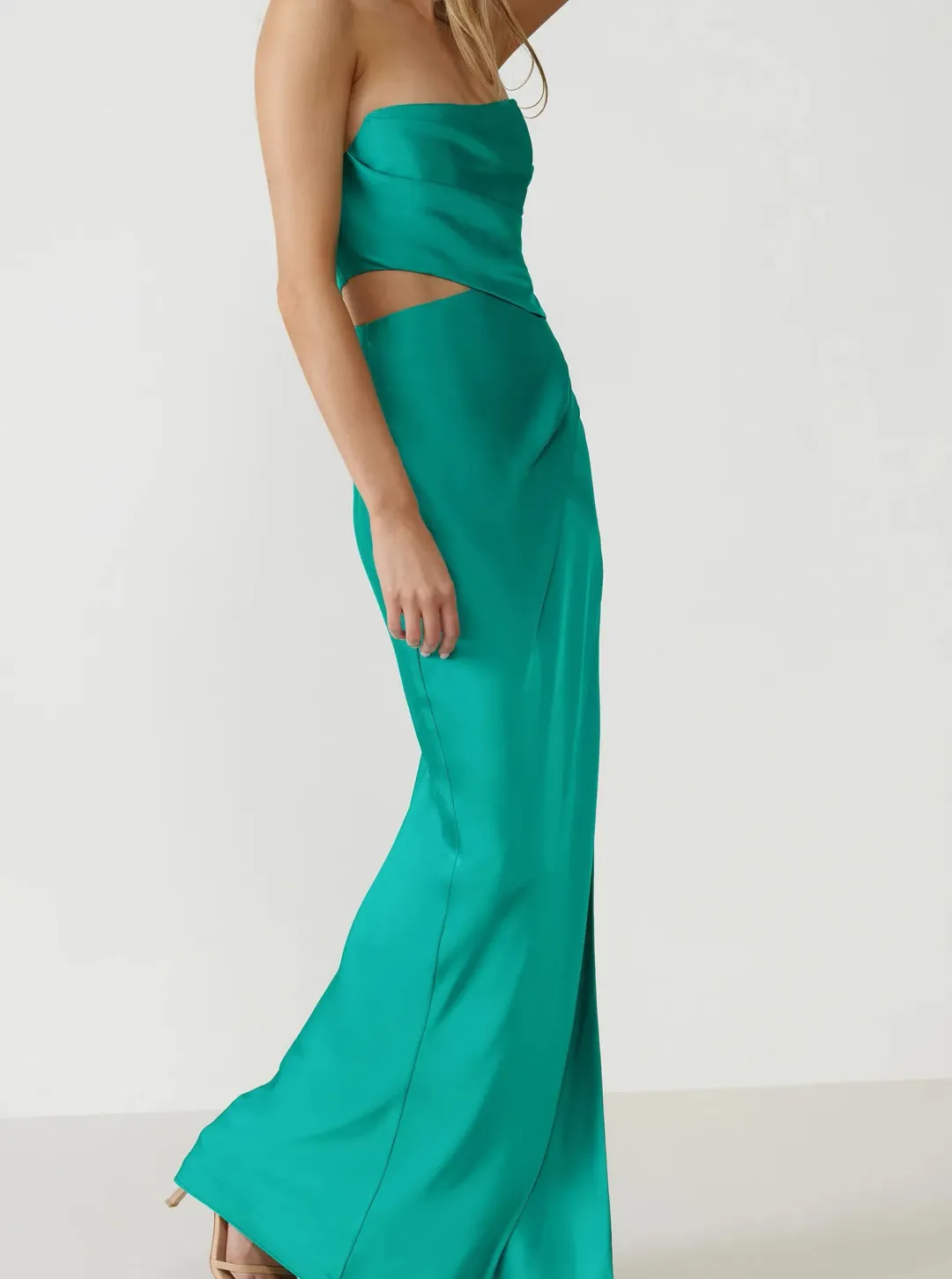 Lexi - Milan Dress - Jade size 10 for rent on The Volte - main image