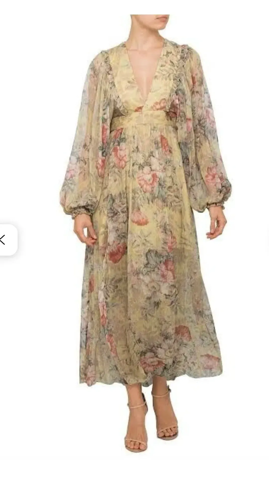 Zimmermann Melody Wrap Maxi Dress s.0 / 8 for rent on The Volte - main image