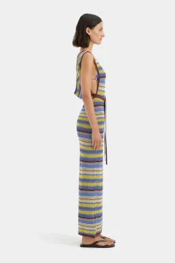 Sir The Label Coastline Tie Dress size 0 / 6 Cali Stripe for rent on The Volte - image 5