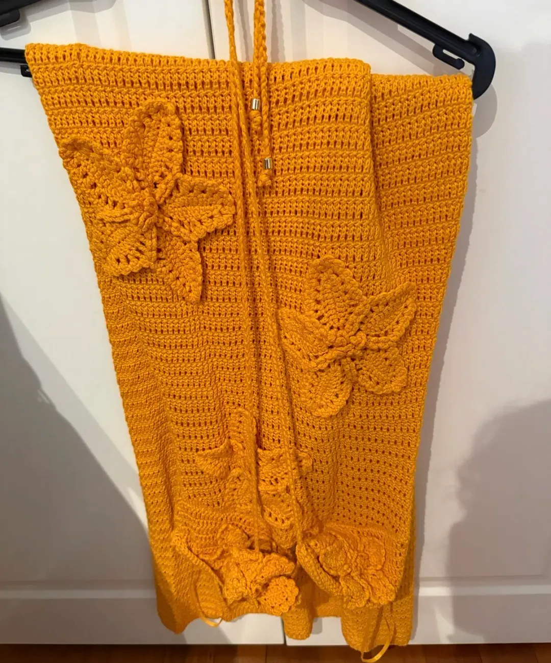 Meshki Island Dress orange Xs or 6  for rent on The Volte - main image
