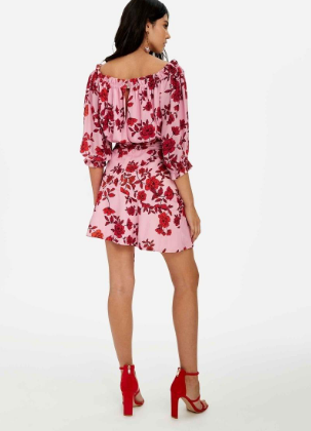 Sheike Valentine Mini Dress Floral Size 16  for rent on The Volte - main image