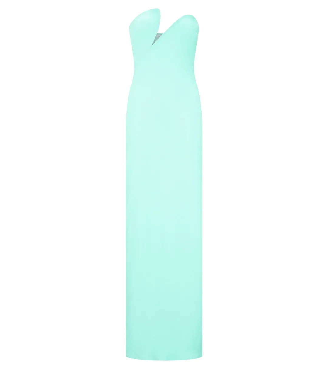 MESHKI - WINSTON Strapless Sequin Maxi Dress - Lagoon - Size S for rent on The Volte - main image