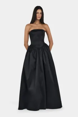 Hansen And Gretel Audrey Gown Black Size 8 for rent on The Volte - image 3