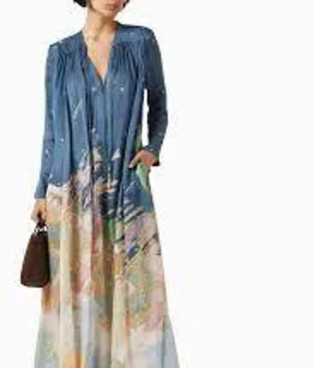 Luxurious Zimmermann Floor Length Silk - size 14 for rent on The Volte - main image