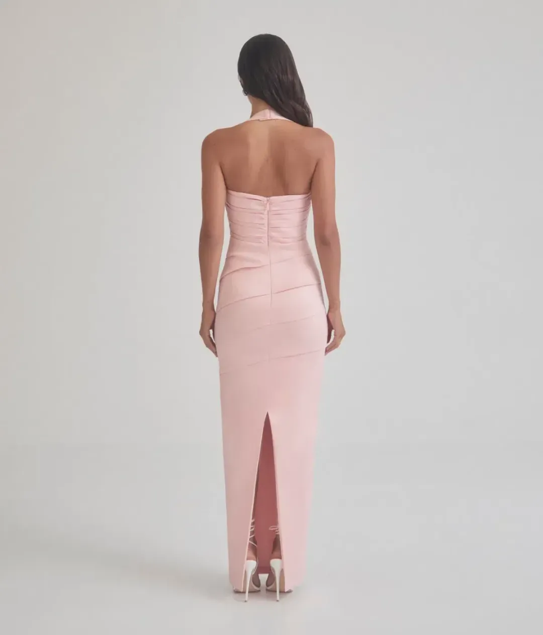 Sheike Carrie Gown in Pink Size 16 for rent on The Volte - main image