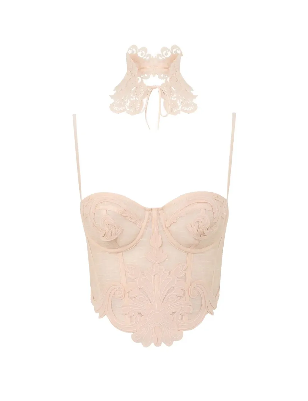 ZIMMERMANN Rebellion Filigree Bodice & Midi Skirt (Size 1) for rent on The Volte - main image